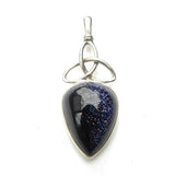 Přívěsek z drahokamů Triquetra 925 Sterling Silver