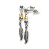 Boucles d'oreilles à breloques sorcières et sorciers