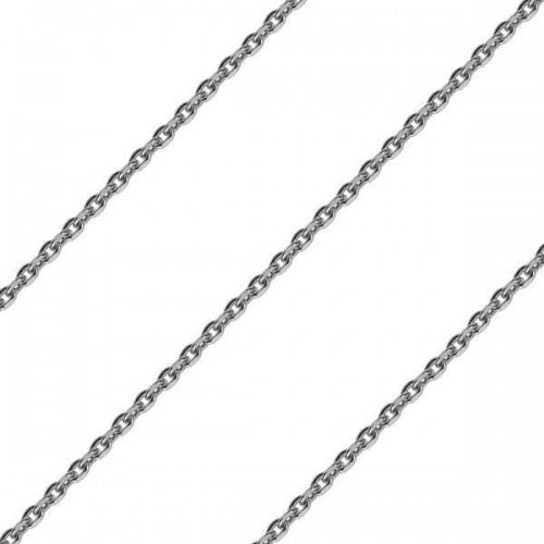316L Stainless Steel 3mm Oval Cable Chain