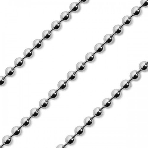 316L Stainless Steel 3mm Ball Chain