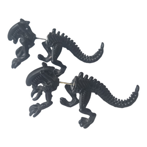 3D Xenomorph Alien Earrings